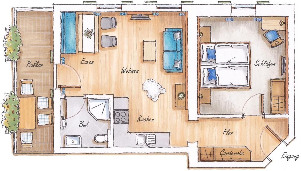 Gaestehaus Anfanglehen 람사우 외부 사진